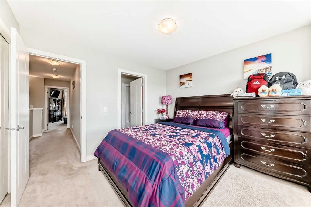 109 Redstone Circle Ne, Calgary, AB - Indoor Photo Showing Bedroom
