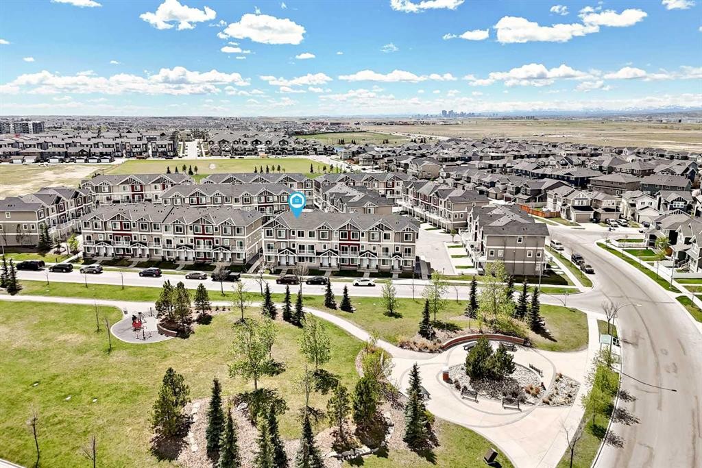109 Redstone Circle Ne, Calgary, AB - Outdoor With View