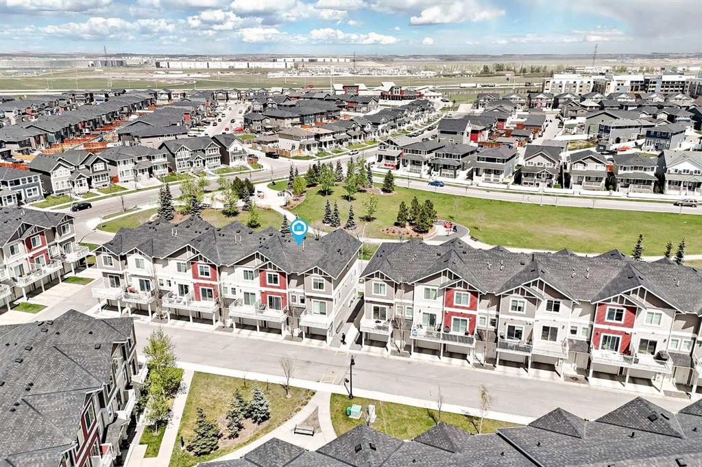 109 Redstone Circle Ne, Calgary, AB - Outdoor With View