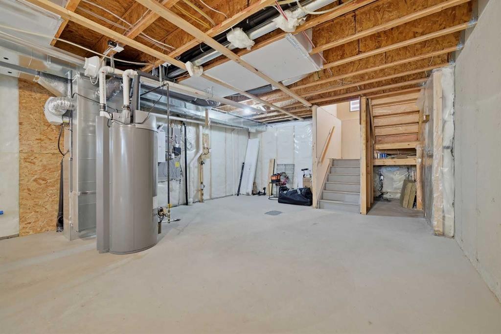 341 Midtown Gate Sw, Airdrie, AB - Indoor Photo Showing Basement