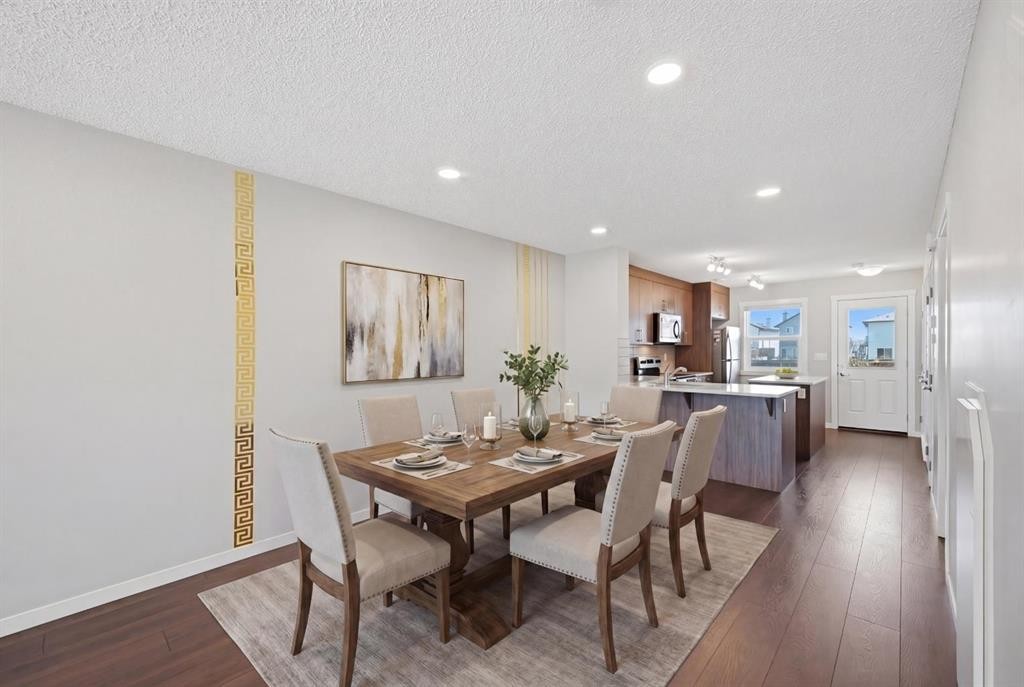 1322-7451 Falconridge Boulevard Ne, Calgary, AB - Indoor Photo Showing Dining Room