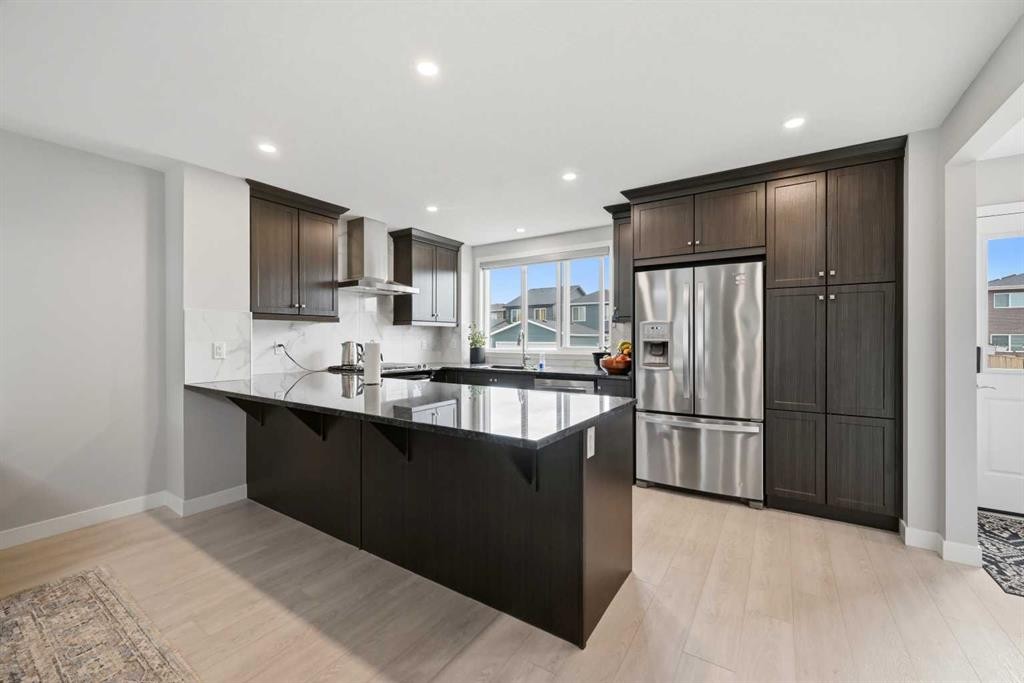 4065 Cornerstone Boulevard Ne, Calgary, AB - Indoor Photo Showing Kitchen With Stainless Steel Kitchen With Upgraded Kitchen