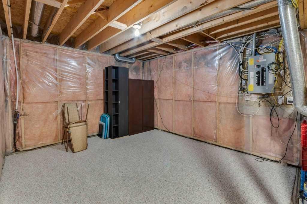 42 River Rock Green Se, Calgary, AB - Indoor Photo Showing Basement