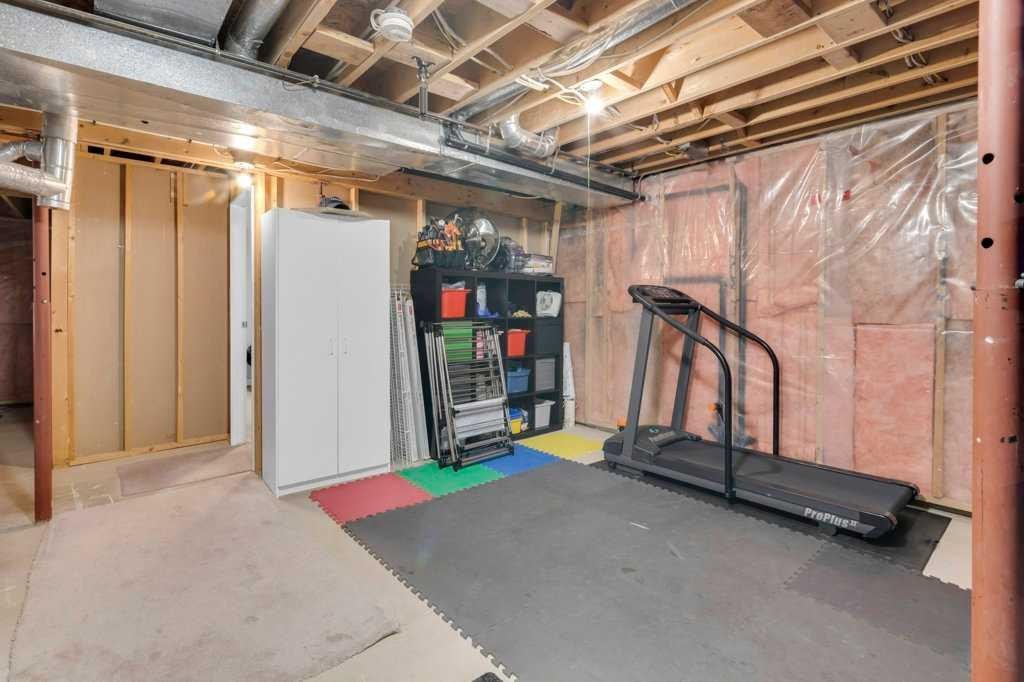 42 River Rock Green Se, Calgary, AB - Indoor Photo Showing Basement
