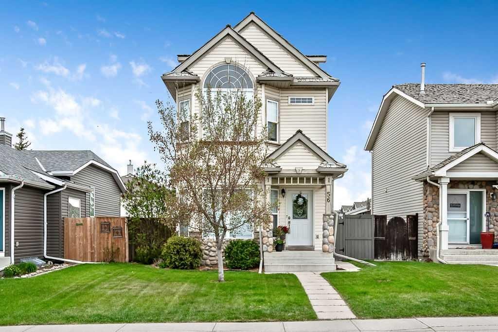 56 Mt Aberdeen Close Se, Calgary, AB - Outdoor With Facade