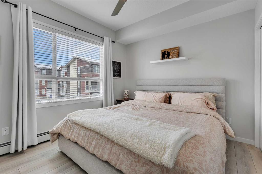 206-370 Harvest Hills Common Ne, Calgary, AB - Indoor Photo Showing Bedroom
