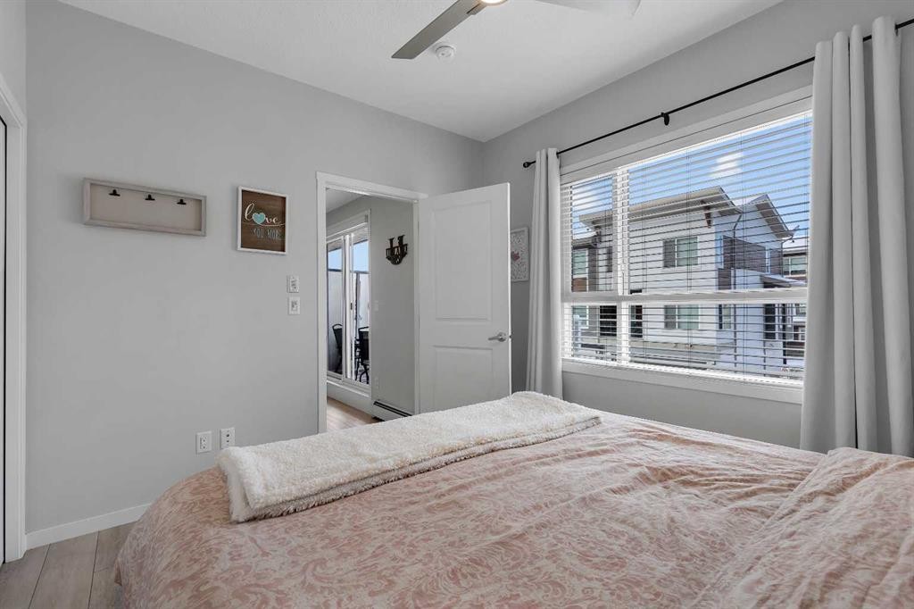 206-370 Harvest Hills Common Ne, Calgary, AB - Indoor Photo Showing Bedroom