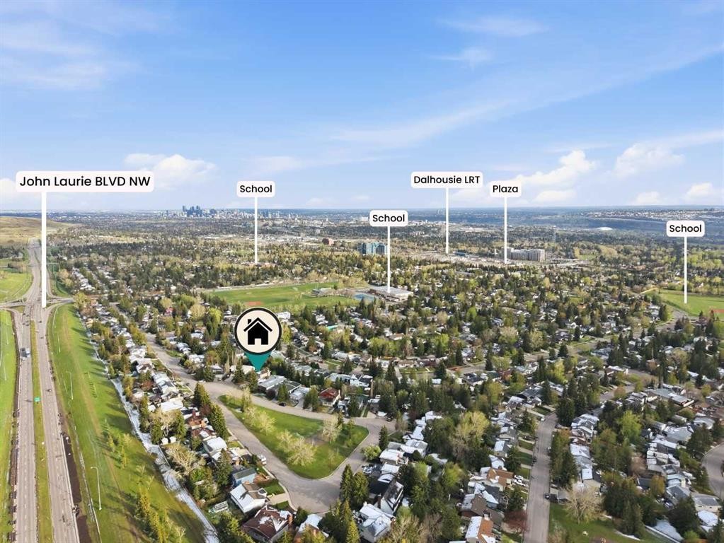 652 Dalmeny Hill Nw, Calgary, AB - Outdoor With View