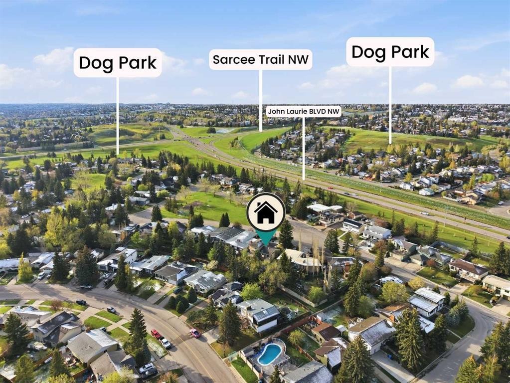 652 Dalmeny Hill Nw, Calgary, AB - Outdoor With View