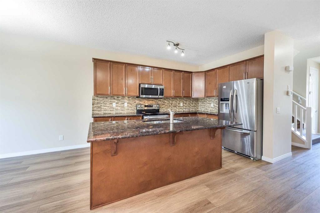 28 Cityscape Gardens Ne, Calgary, AB - Indoor Photo Showing Kitchen With Double Sink