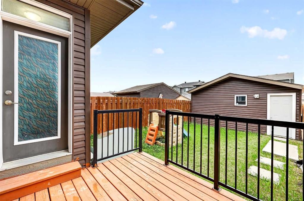 1540 Cornerstone Boulevard Ne, Calgary, AB - Outdoor With Deck Patio Veranda With Exterior
