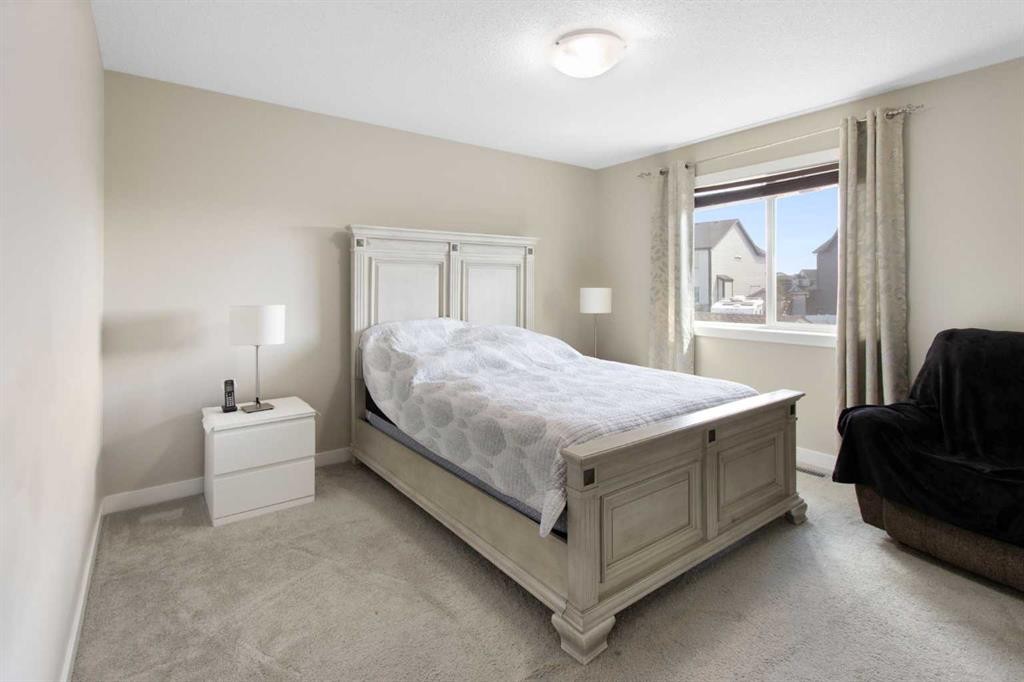 1492 Legacy Circle Se, Calgary, AB - Indoor Photo Showing Bedroom