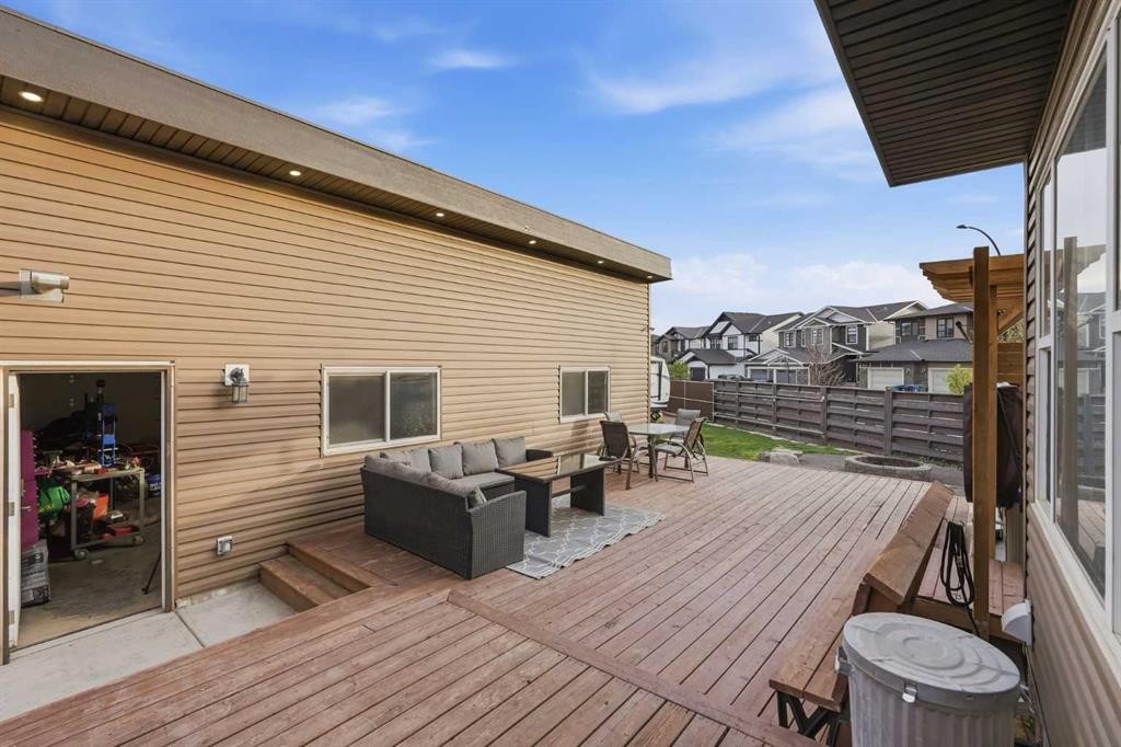 1071 Seton Circle Se, Calgary, AB - Outdoor With Deck Patio Veranda With Exterior