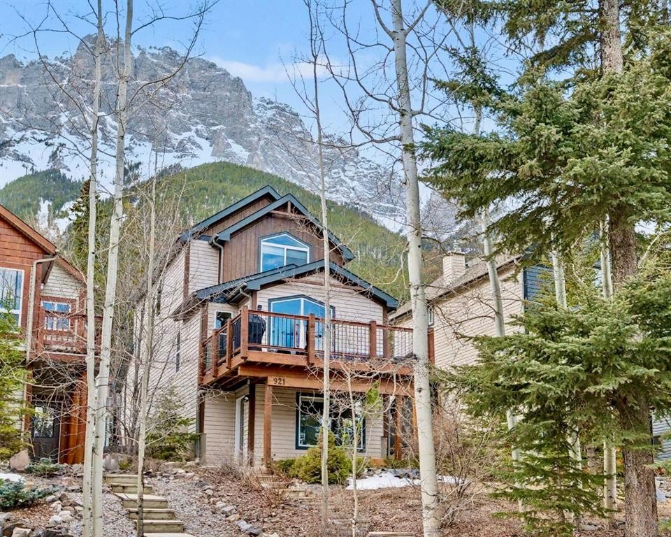 921 Lawrence Grassi Ridge, Canmore, AB - Outdoor With Deck Patio Veranda