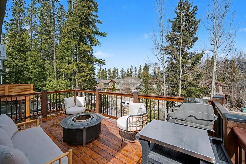 921 Lawrence Grassi Ridge, Canmore, AB - Outdoor With Deck Patio Veranda
