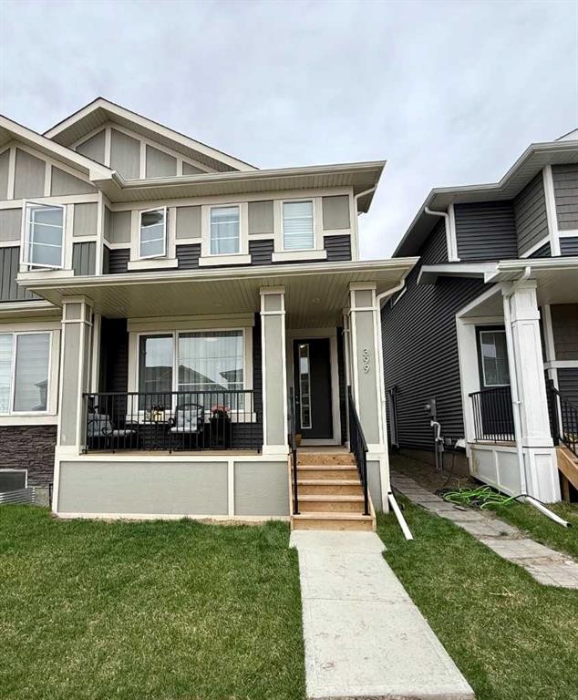 399 Sora Boulevard Se, Calgary, AB - Outdoor With Deck Patio Veranda With Facade