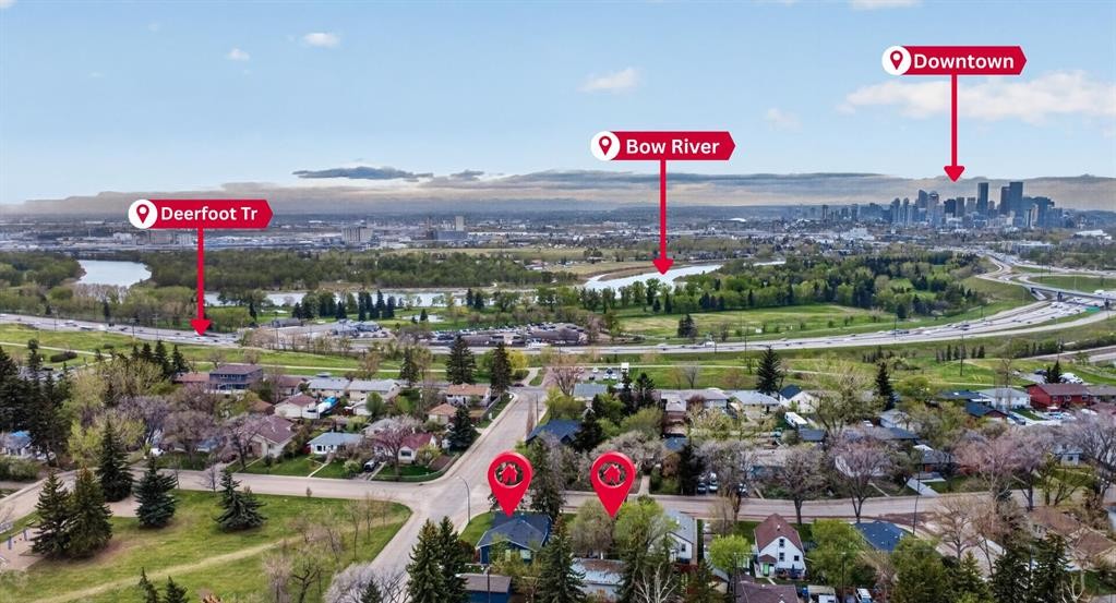 2418 27 Street Se, Calgary, AB - Outdoor With View