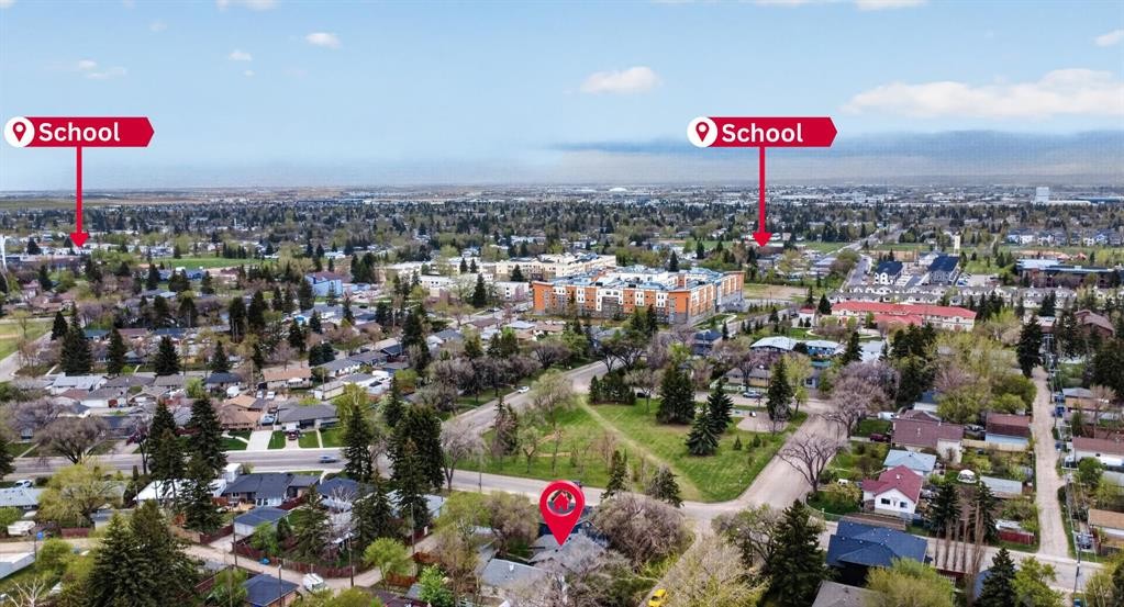 2418 27 Street Se, Calgary, AB - Outdoor With View