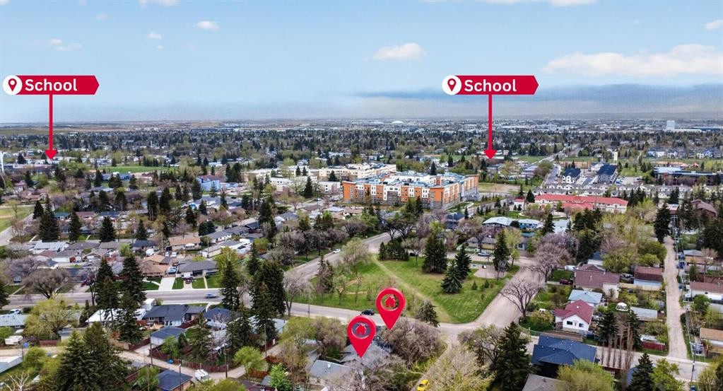 2418 27 Street Se, Calgary, AB - Outdoor With View