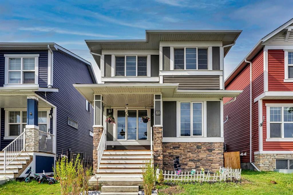 726 Redstone Drive Ne, Calgary, AB - Outdoor With Facade
