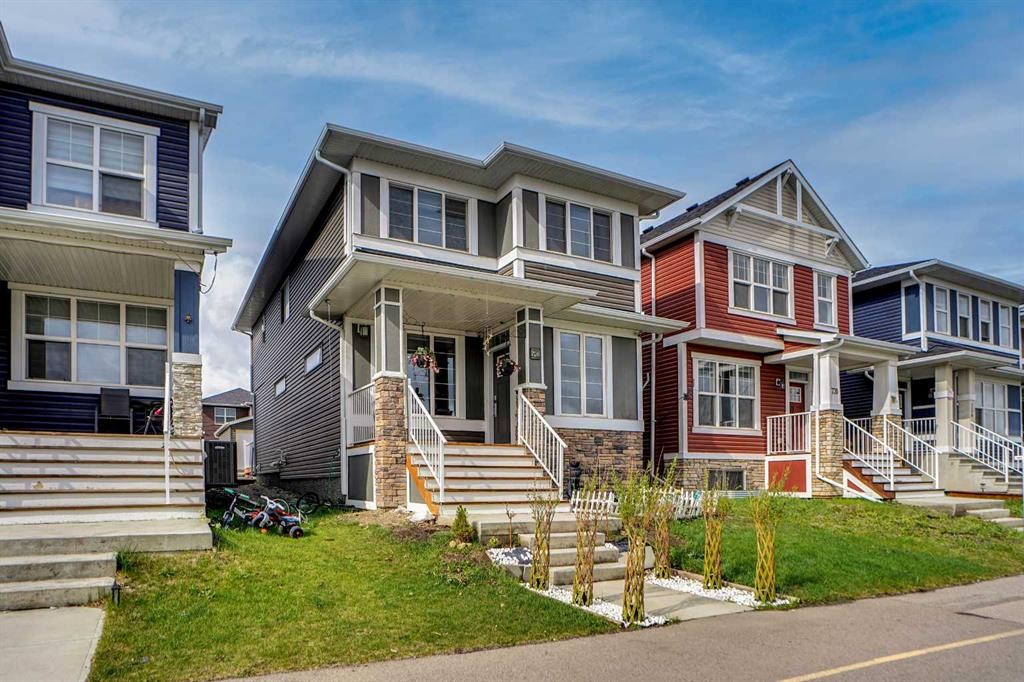 726 Redstone Drive Ne, Calgary, AB - Outdoor With Facade