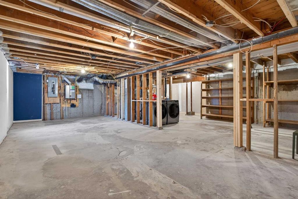 416 Thornhill Place Nw, Calgary, AB - Indoor Photo Showing Basement