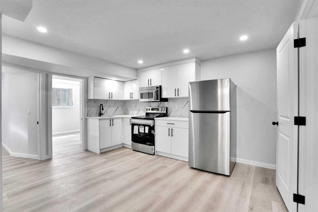 51 Martinridge Grove Ne, Calgary, AB - Indoor Photo Showing Kitchen With Stainless Steel Kitchen