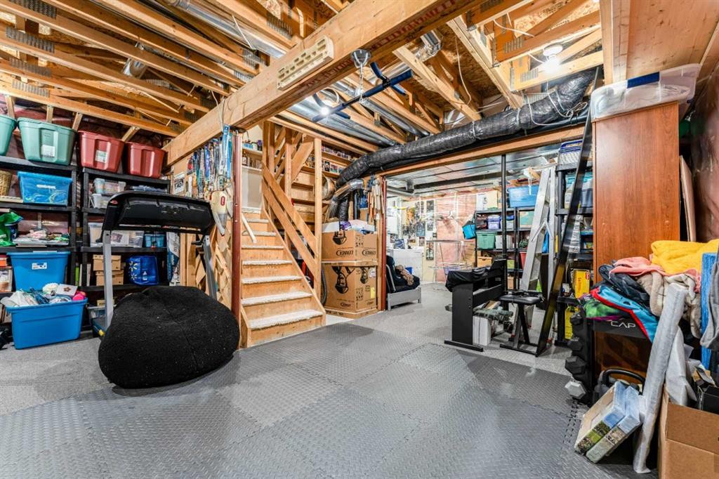 198 Somerside Park Sw, Calgary, AB - Indoor Photo Showing Basement