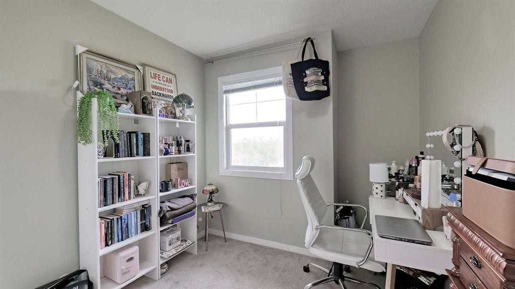 54 New Brighton Point Se, Calgary, AB - Indoor Photo Showing Office