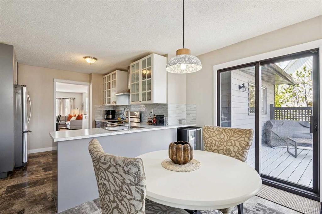 56 Riverbrook Road Se, Calgary, AB - Indoor Photo Showing Dining Room