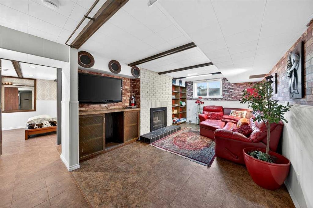 227 Martell Road Ne, Calgary, AB - With Fireplace