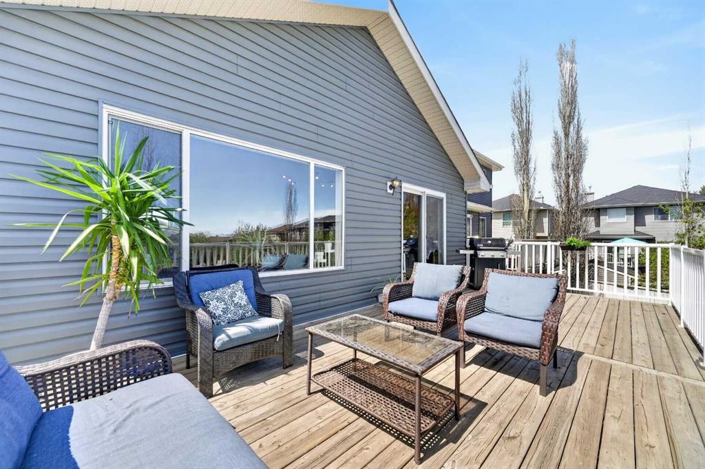 44 Bridlepost Green Sw, Calgary, AB - Outdoor With Deck Patio Veranda With Exterior