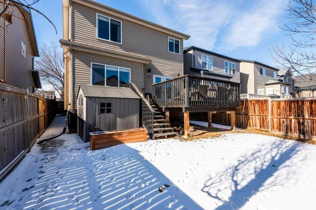 88 Copperstone Gate Se, Calgary, AB - Outdoor With Deck Patio Veranda