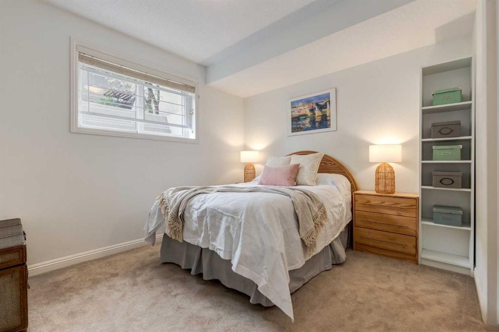 3117 Don Ethell Boulevard Sw, Calgary, AB - Indoor Photo Showing Bedroom