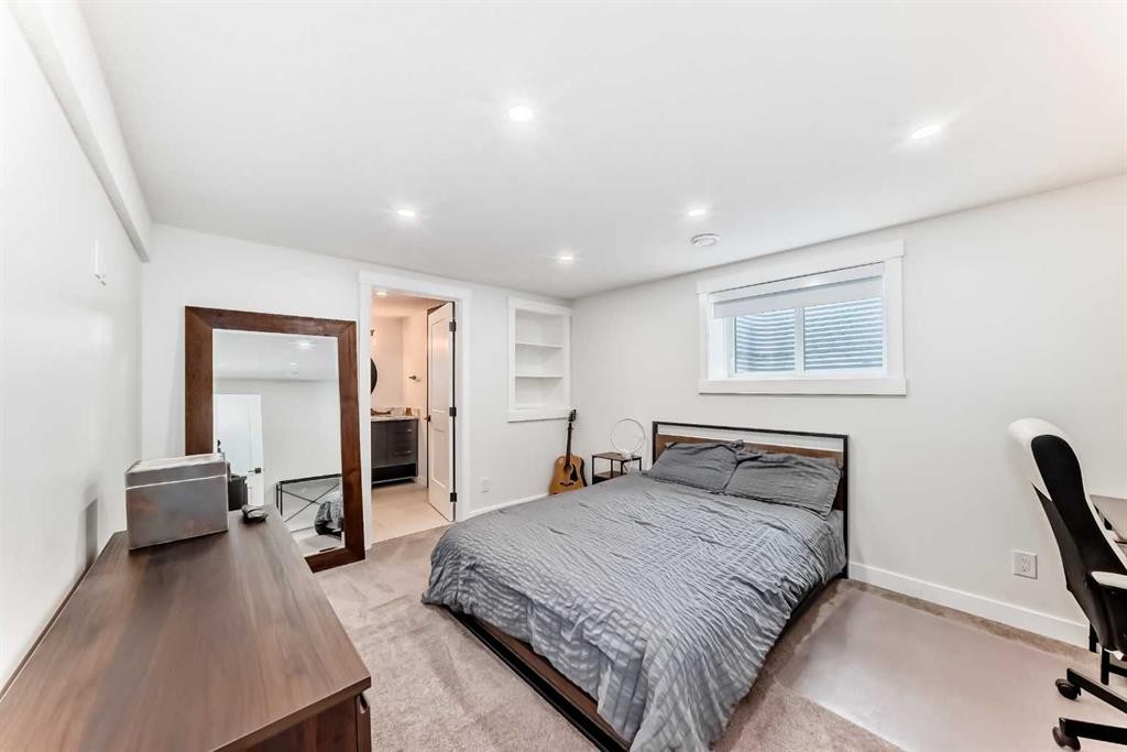 19 Mackay Drive Sw, Calgary, AB - Indoor Photo Showing Bedroom