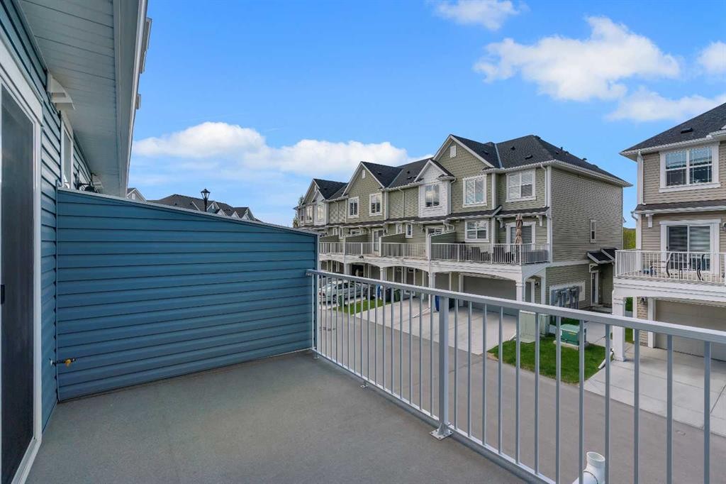 554 Copperstone Manor Se, Calgary, AB - Outdoor With Balcony With Exterior