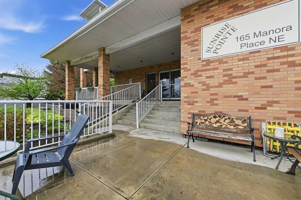 439-165 Manora Place Ne, Calgary, AB - Outdoor With Deck Patio Veranda With Exterior
