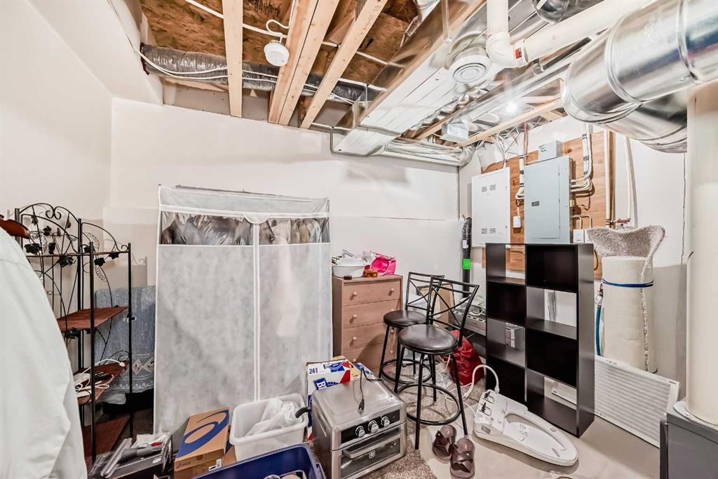 551 Evanston Link Nw, Calgary, AB - Indoor Photo Showing Basement