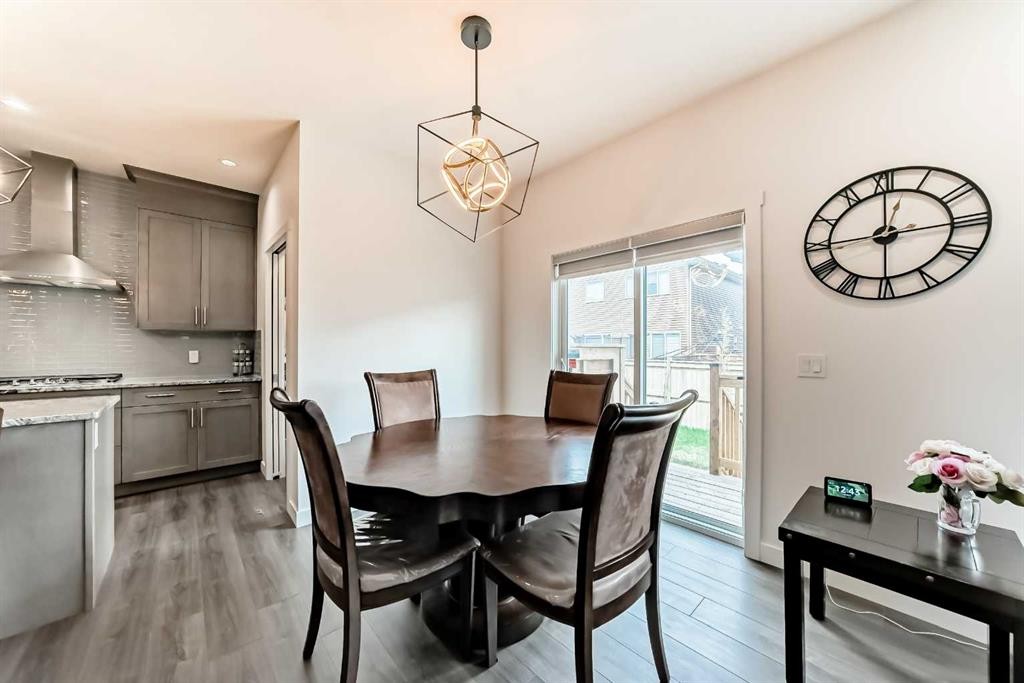 65 Saddlestone Green Ne, Calgary, AB - Indoor Photo Showing Dining Room