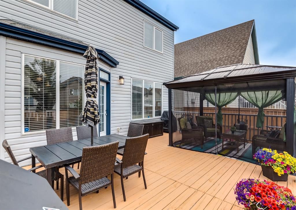 124 Copperfield Green Se, Calgary, AB - Outdoor With Deck Patio Veranda With Exterior