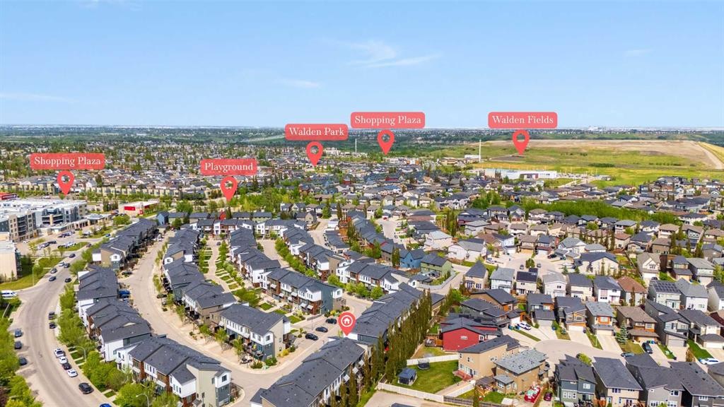 134 Walden Circle Se, Calgary, AB - Outdoor With View