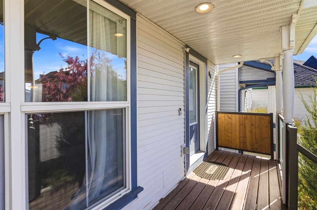 80 Prestwick Bay Se, Calgary, AB - Outdoor With Deck Patio Veranda With Exterior