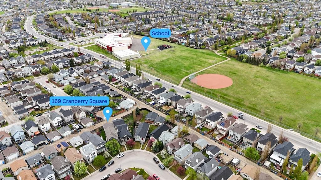 169 Cranberry Square Se, Calgary, AB - With View