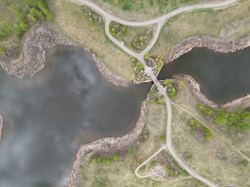 7 Masters Square Se, Calgary, AB - Outdoor With Body Of Water With View