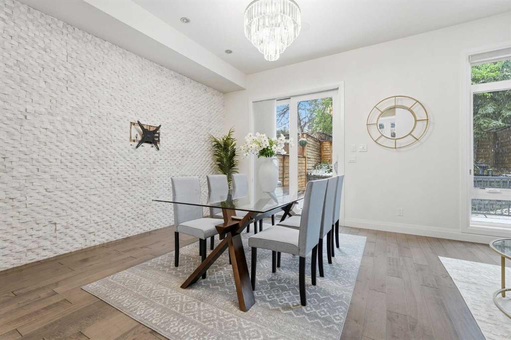 2109 20 Avenue Sw, Calgary, AB - Indoor Photo Showing Dining Room