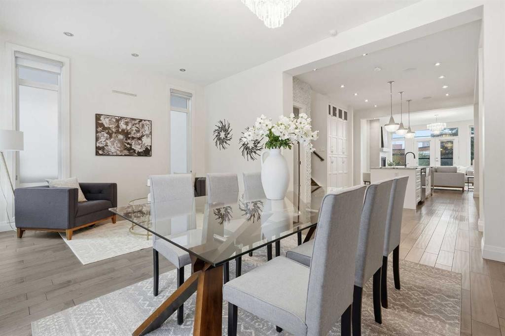 2109 20 Avenue Sw, Calgary, AB - Indoor Photo Showing Dining Room