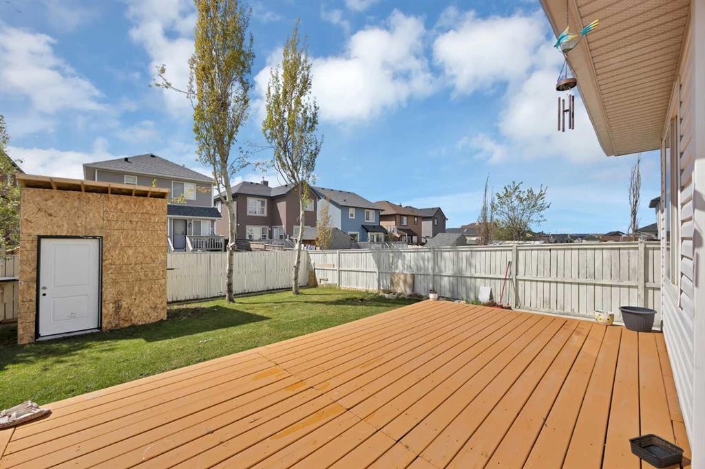218 Saddlefield Place Ne, Calgary, AB - Outdoor With Deck Patio Veranda