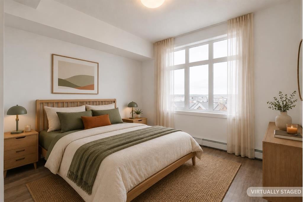 4403-200 Seton Circle Se, Calgary, AB - Indoor Photo Showing Bedroom