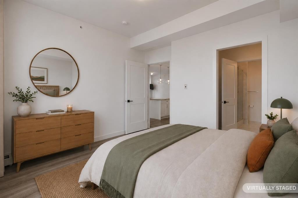 4403-200 Seton Circle Se, Calgary, AB - Indoor Photo Showing Bedroom