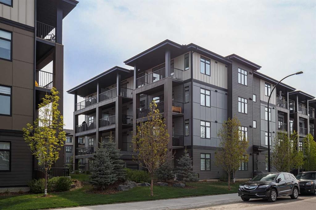 4403-200 Seton Circle Se, Calgary, AB - Outdoor With Balcony With Facade